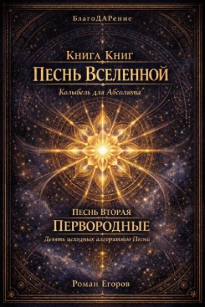 Песнь вселенной. Песнь вторая. Первородные. Девять исходных алгоритмов Песни - Егоров Роман